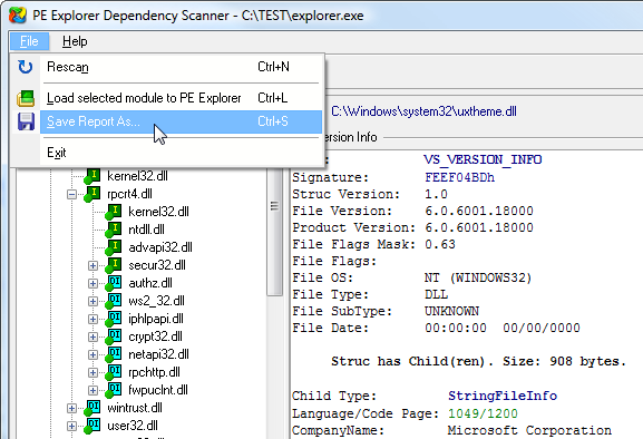 Dependency Scanner