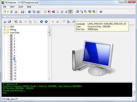 Resource Editor